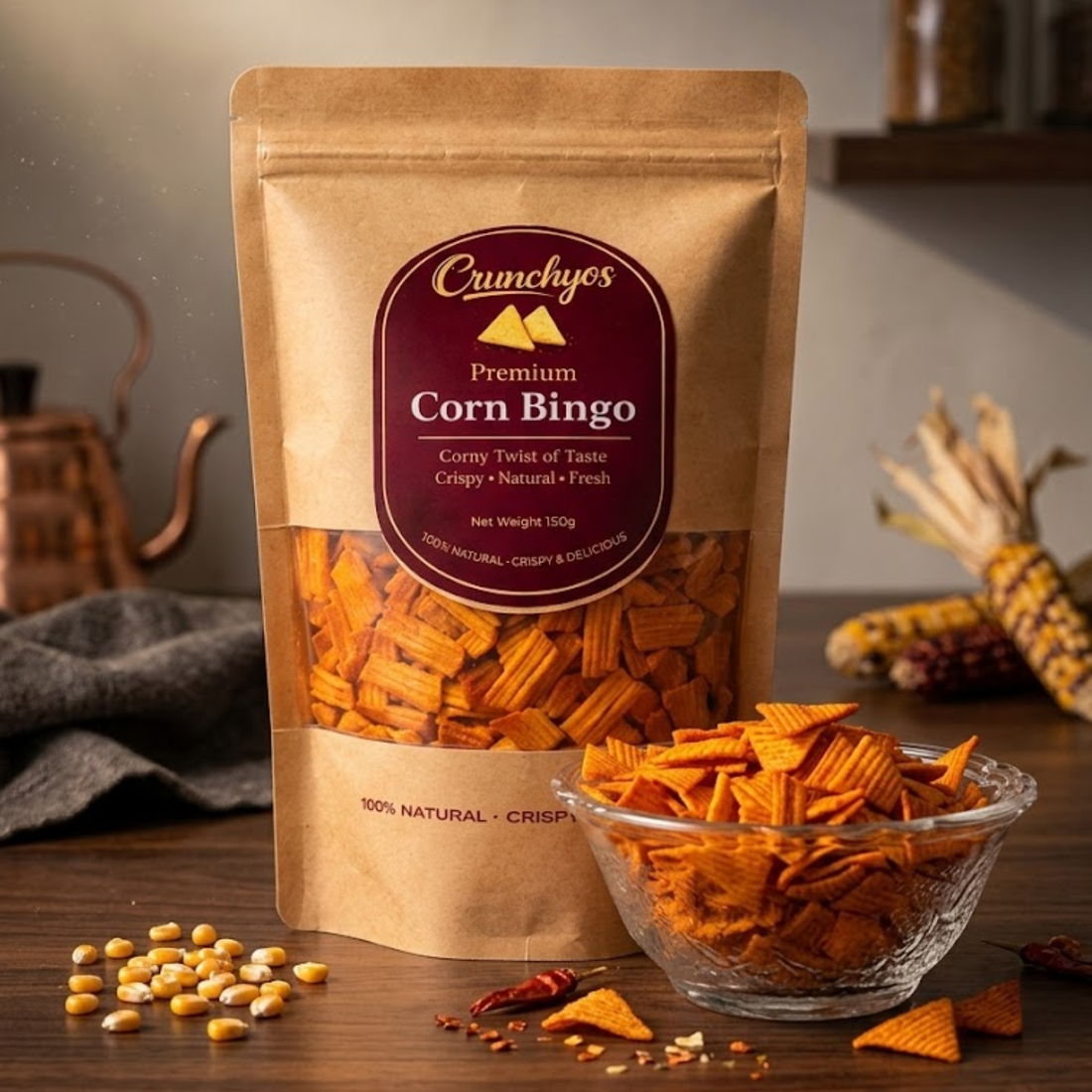 Crunchyos Corn Bingo Chips