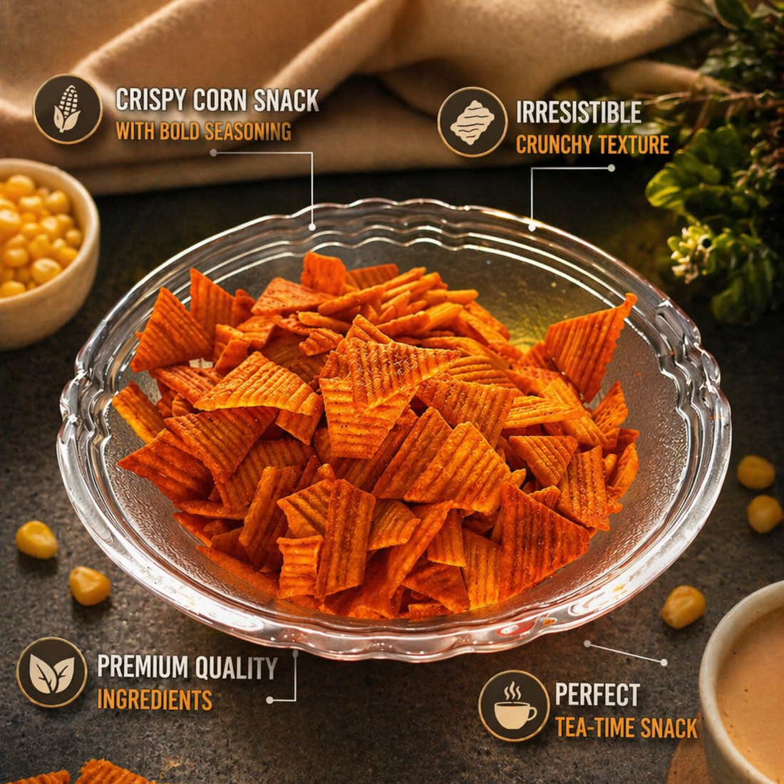 Crunchyos Corn Bingo Chips