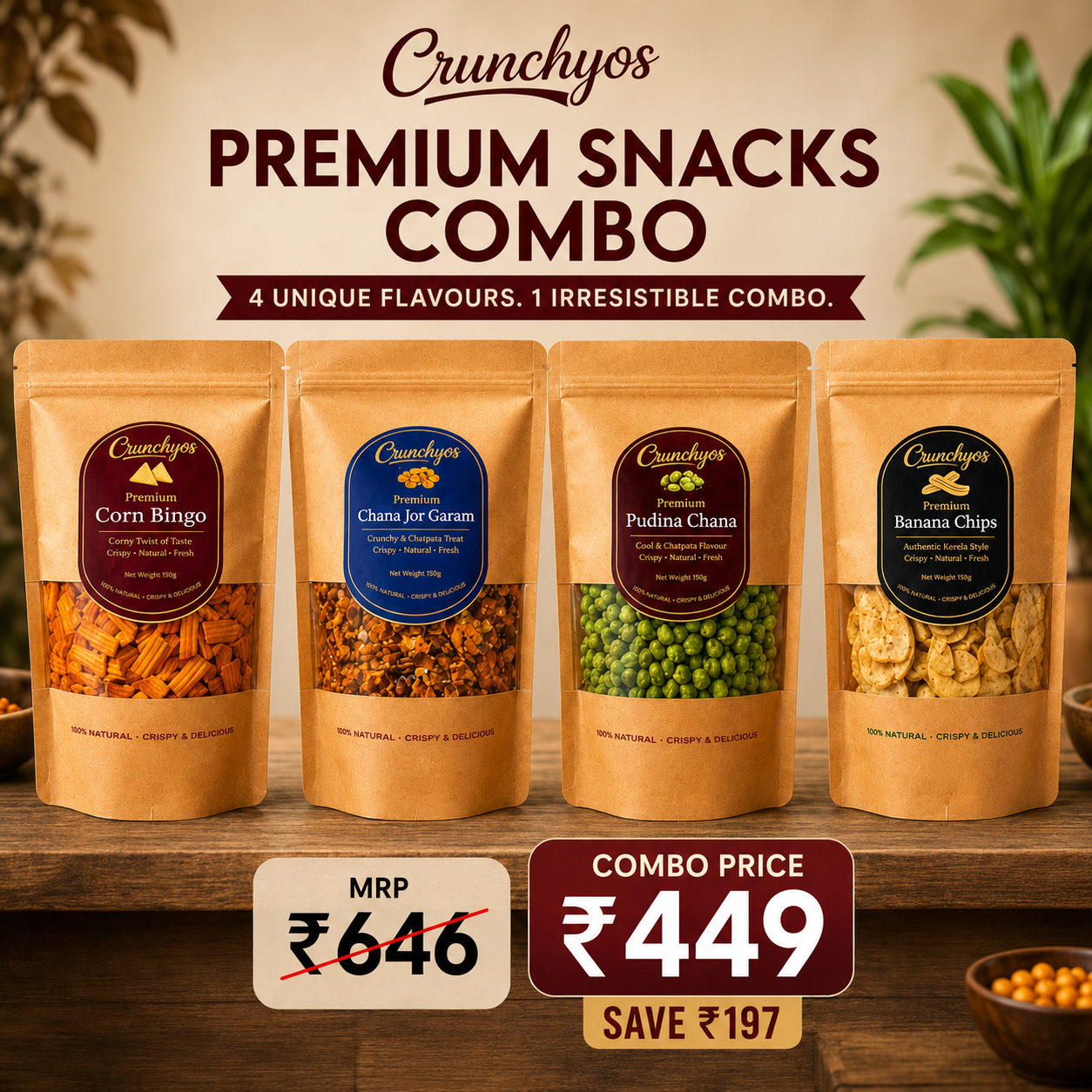 Crunchyos Combo Pack