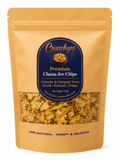 Chana Jor Chips- Crunchyos