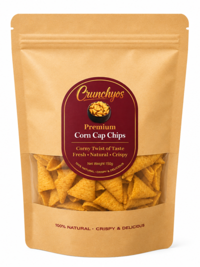 Corn Cap Chips- Crunchyos