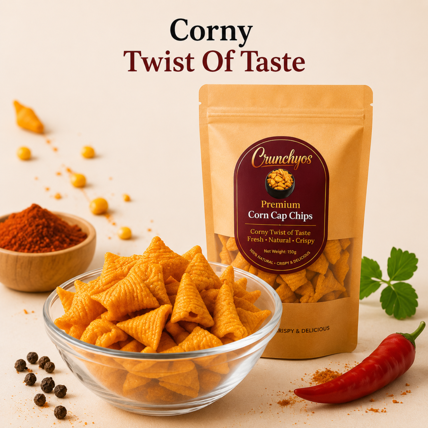 Corn Chips- Crunchyos