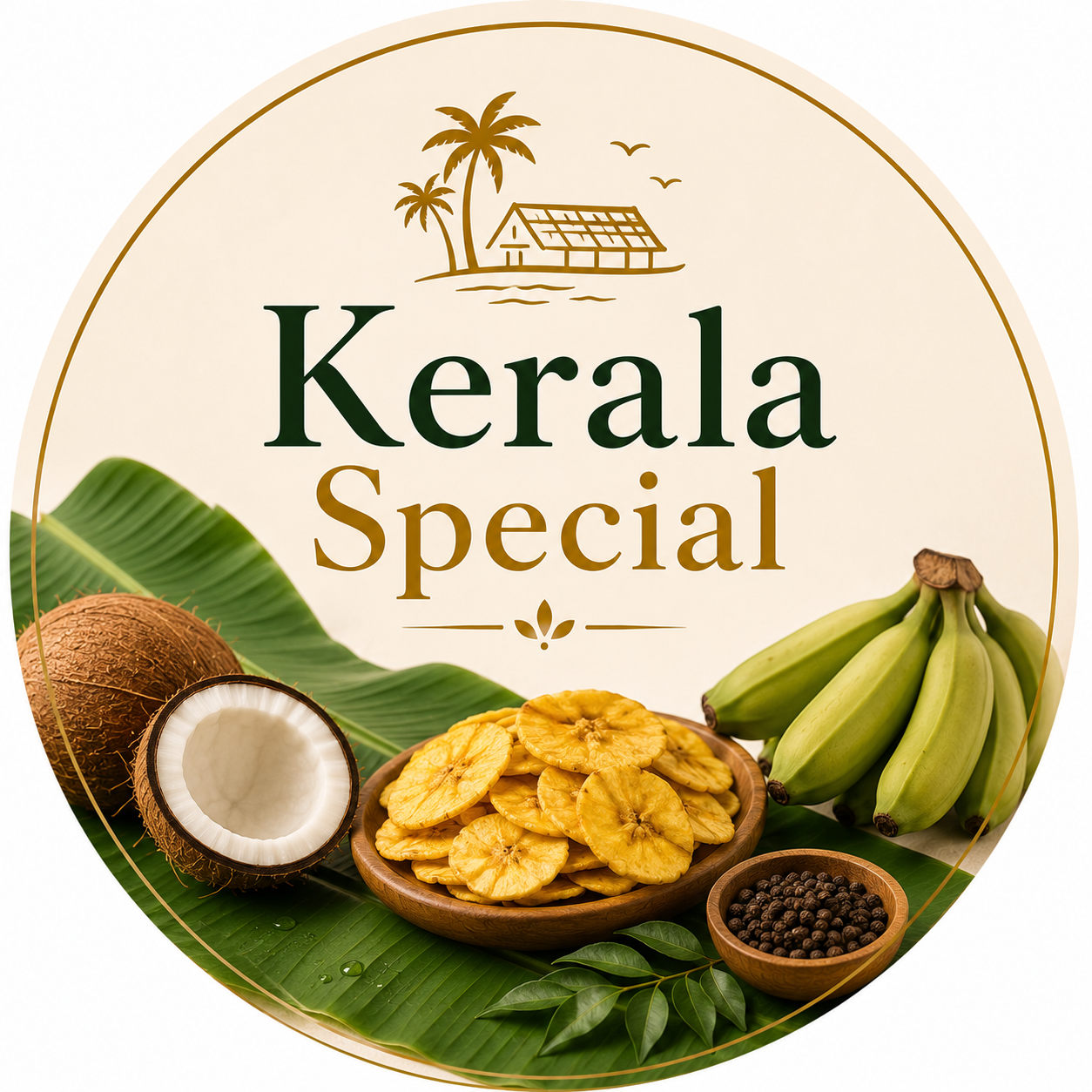 Kerala Banana Chips - Crunchyos